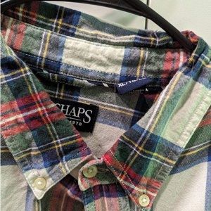 Chaps, XL, plaid shirt